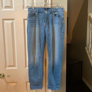 7 For All Mankind Light wash Josefina denim Jean, 29